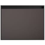 Köksmodell Kronos, med integrerat metallram och handtag. Laminat i brun kulör.