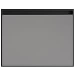 Köksmodell Kronos, med integrerat metallram och handtag. Laminat i grå kulör.