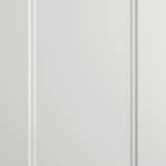 Produktbild på kökslucka med ram. Köksmodellen är en trälucka i ek liknande material lackad i vit.