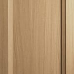 Produktbild på kökslucka med ram. Köksmodellen är en trälucka i ek liknande material.