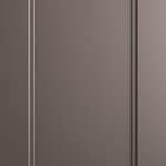 Produktbild på kökslucka med ram. Köksmodellen är lackad i brun färg.