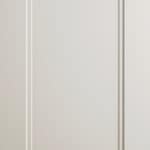 Produktbild på kökslucka med ram. Köksmodellen är lackad i varm beige färg.