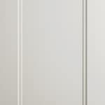 Produktbild på kökslucka med ram. Köksmodellen är en trälucka i ek liknande material lackad i vit,