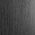 Produktbild på kökslucka i träfanér lackad i svart.