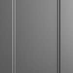 Produktbild på kökslucka med ram. Köksmodellen är lackad i grå färg.