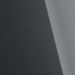 produktbild på lackad kökslucka i svart nyans.