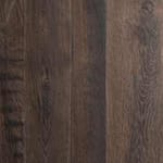 Produktbild på slät moden kökslucka i laminat med mörkbrun trästruktur. Färger liknar valnöt.