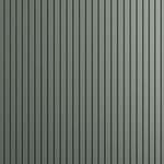 Produktbild på kökslucka. Ribbad kökslucka lackad i grön nyans.