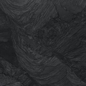 Produktbild på sten till bänkskiva, Nilo Sensa från cosentino. En svart Sensa granit med ljusa mönster.