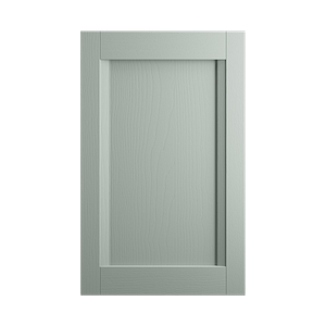 Kökslucka Frida - lackad med synlig trästruktur gröngrå